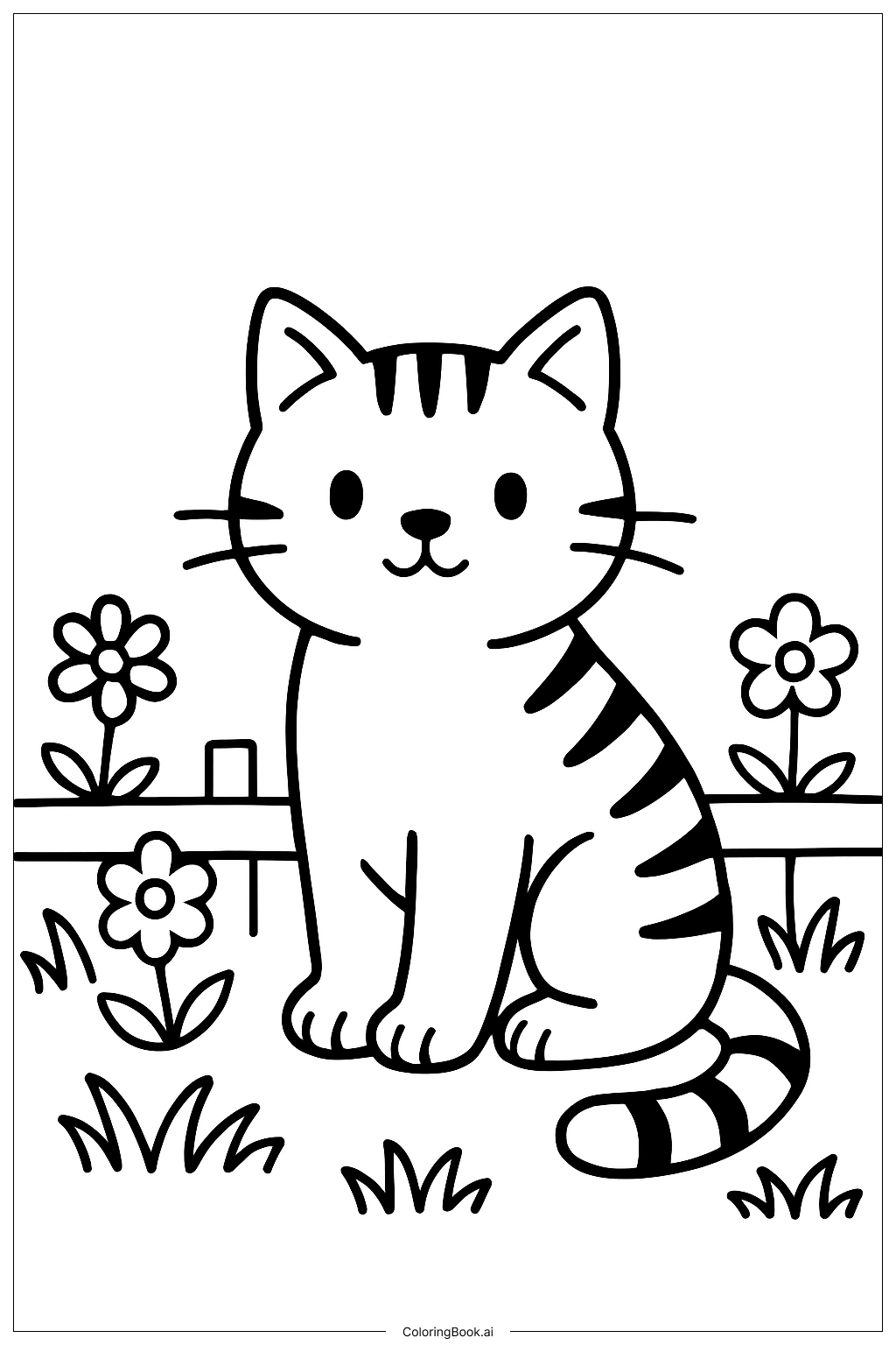 Mèo Con Trong Vườn