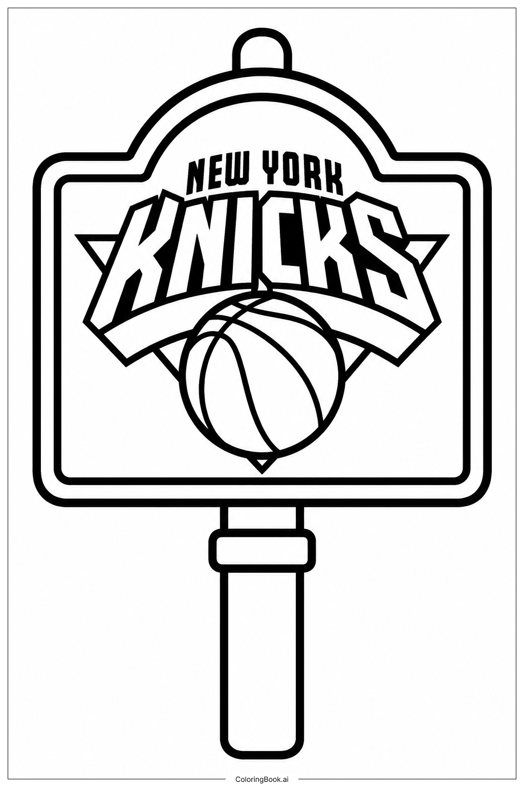  Trang tô màu New York Knicks 