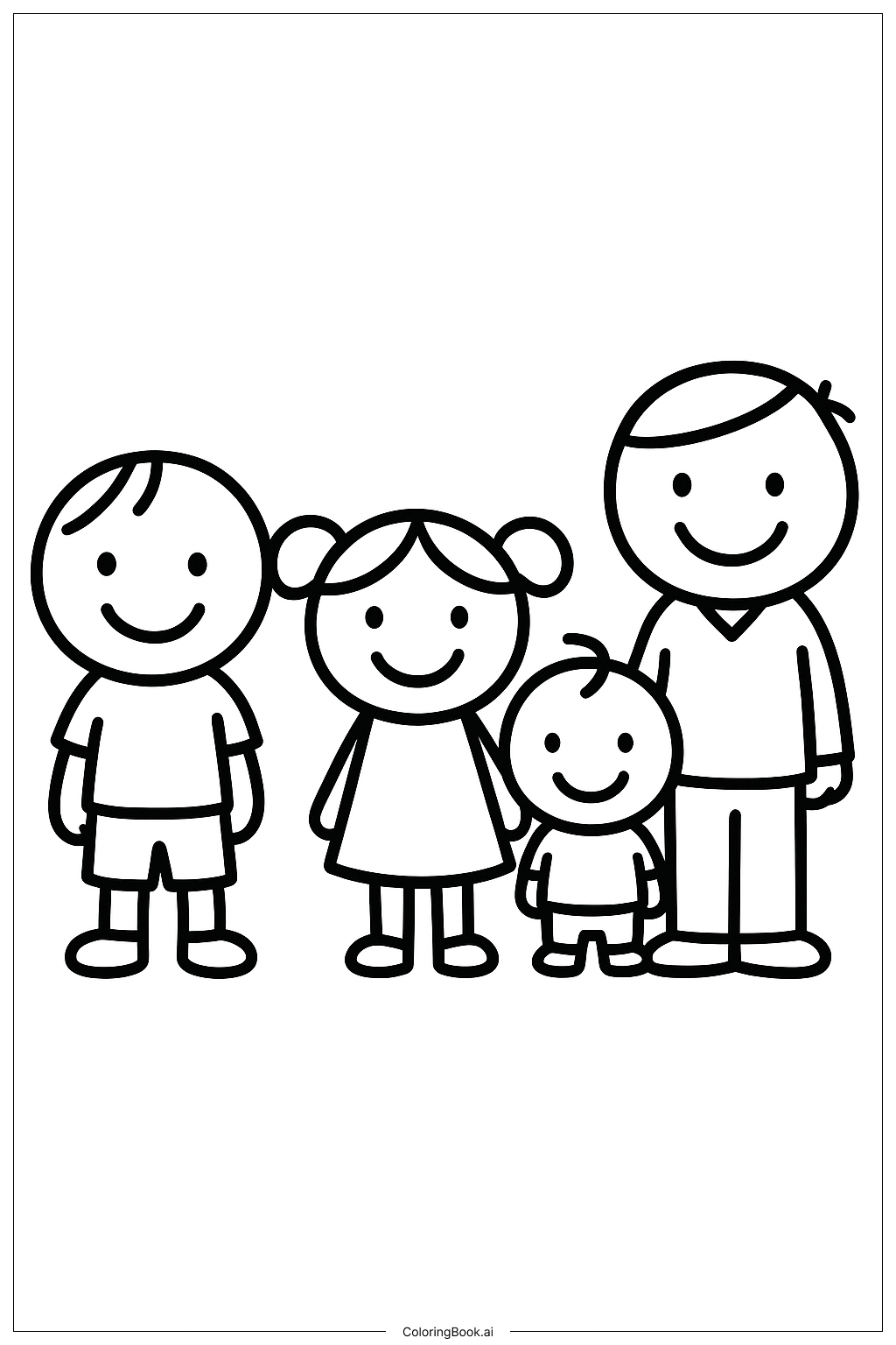  최후의 만찬 어린이 스타일 색칠공부 페이지 