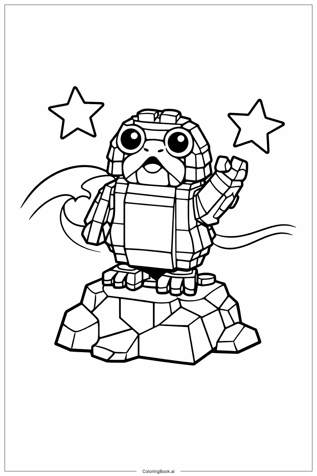  Lego Star Wars Porg Perch Coloring Page 
