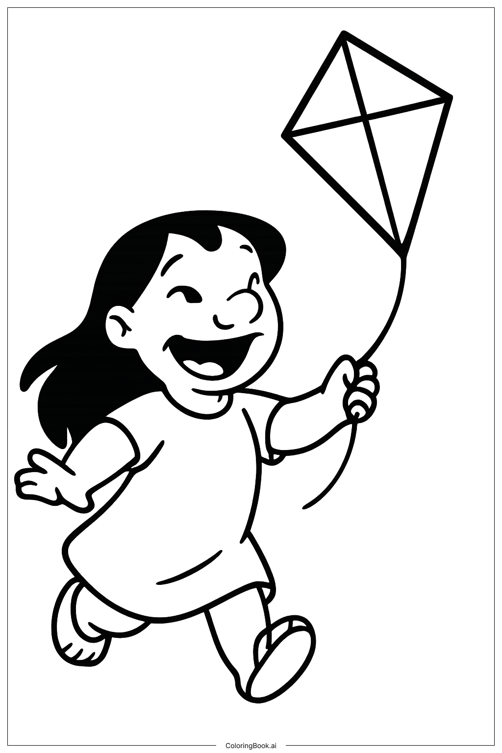  Página para colorear de Lilo 