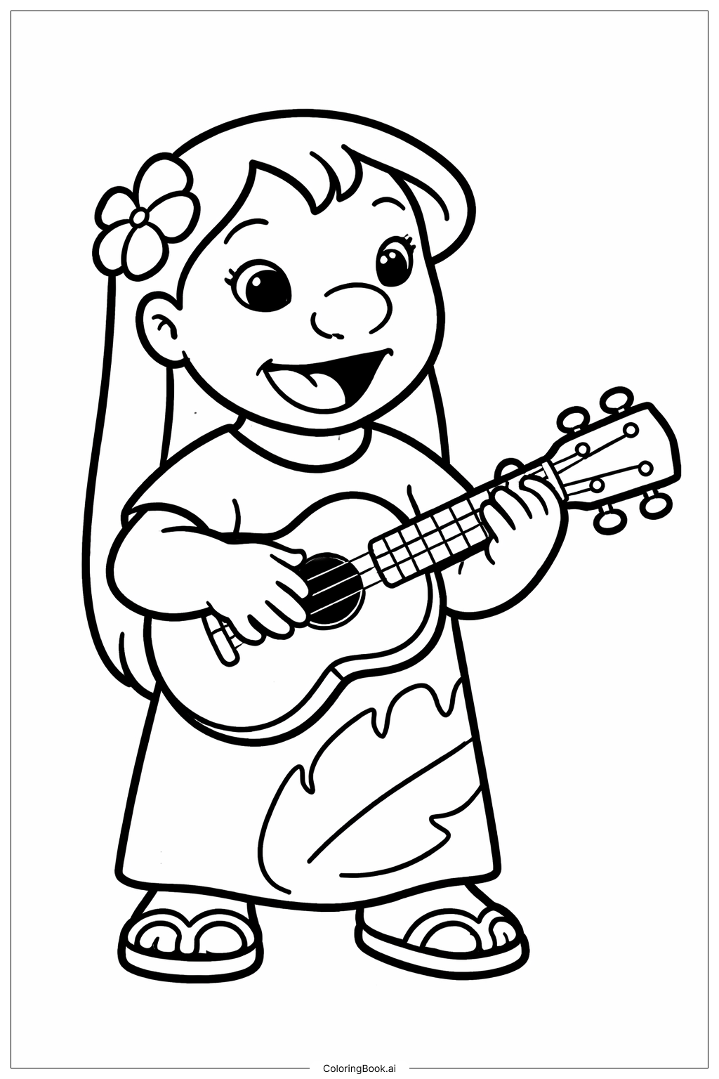  Lilo Coloring Page 