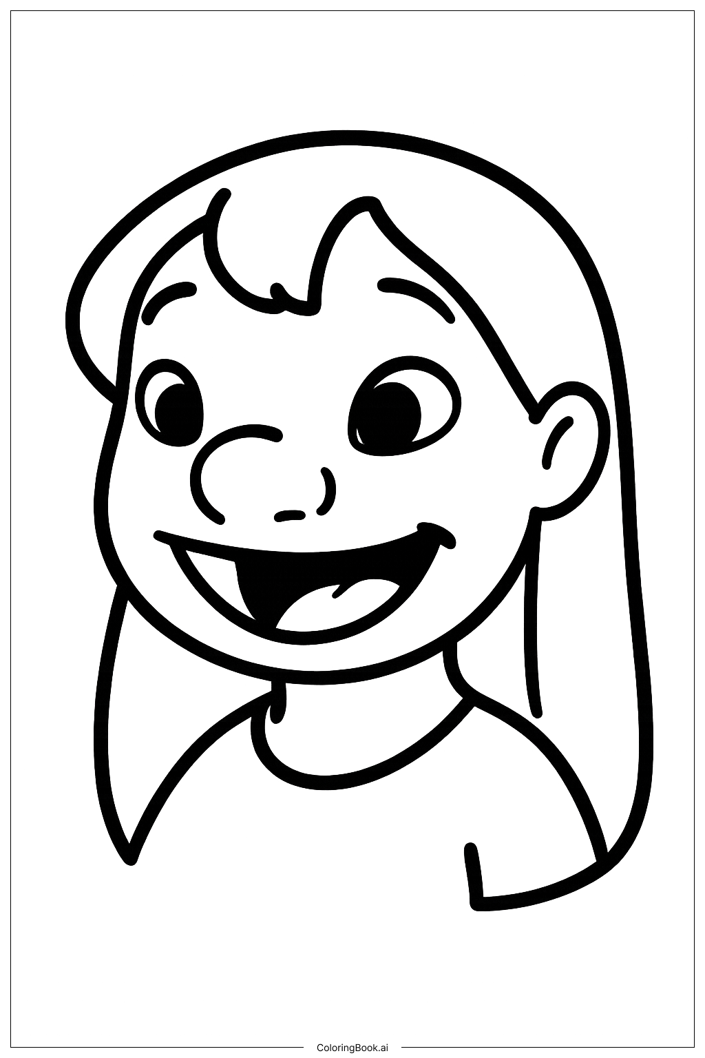 Página para colorear de Lilo