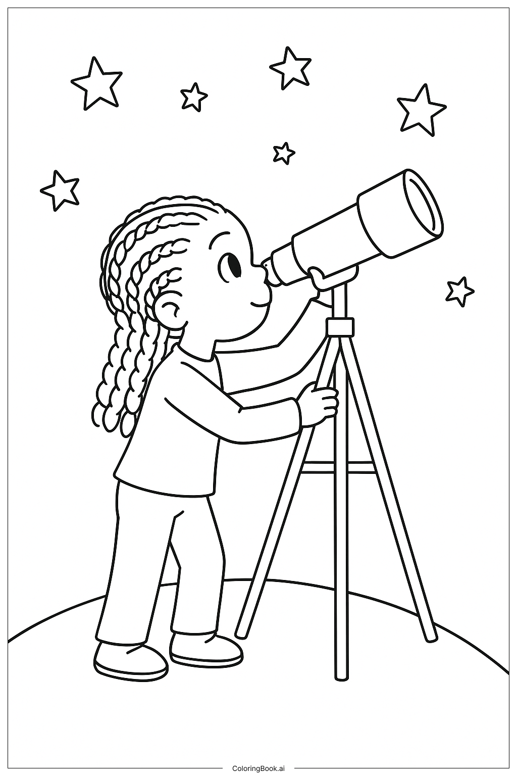  リリー・ラブ・ブレイズ スターゲージングの塗り絵ページ 