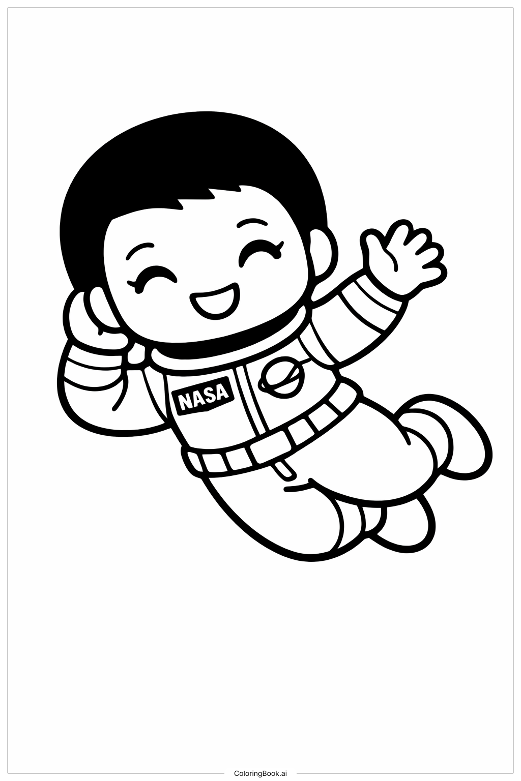  메이 제미슨 떠다니는 만화 색칠공부 페이지 