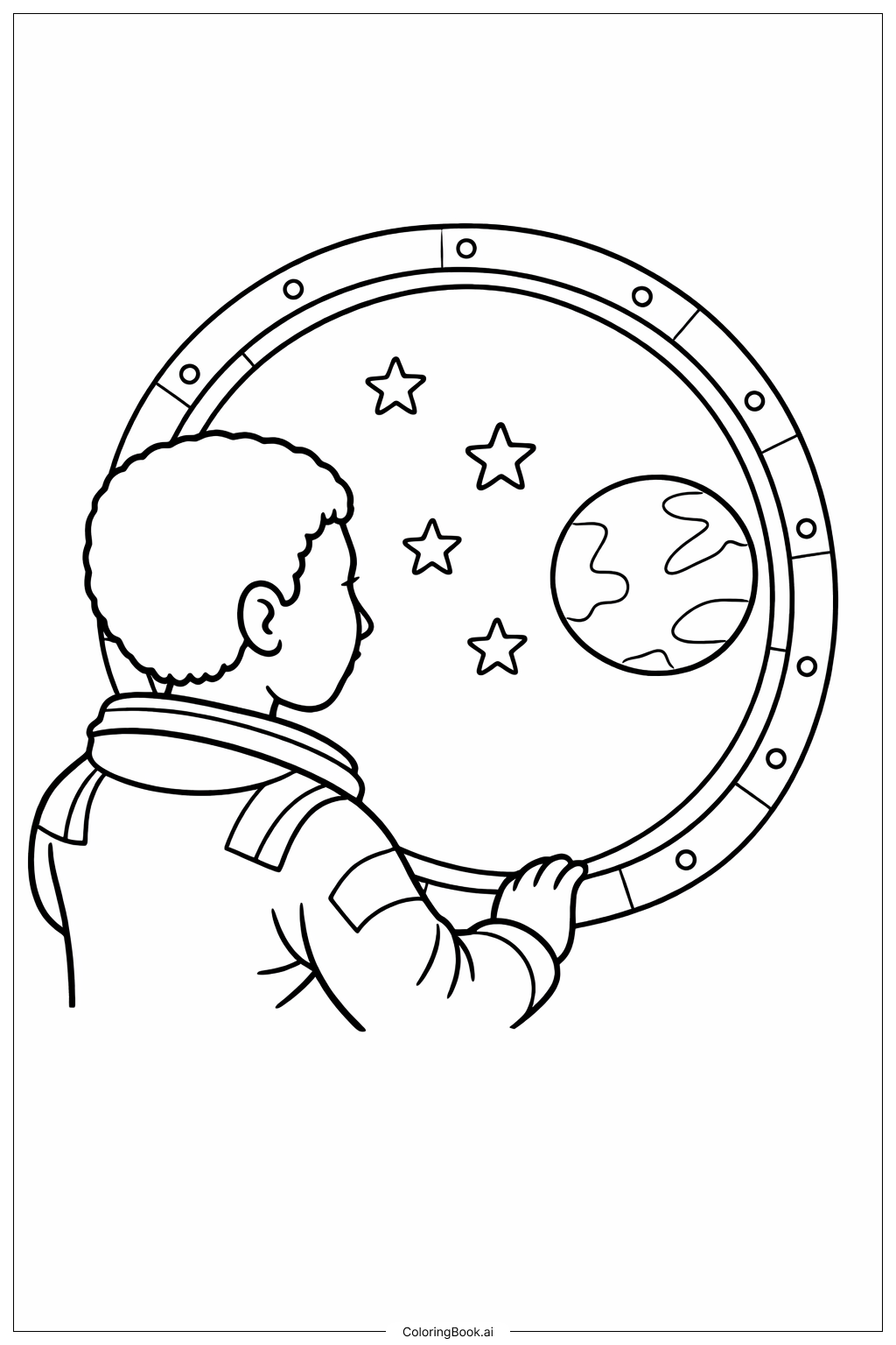 창밖을 바라보는 메이 제미슨