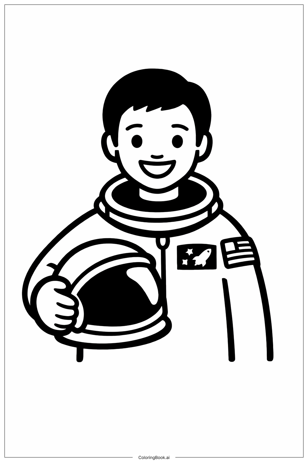  메이 제미슨 초상화 미소 색칠공부 페이지 