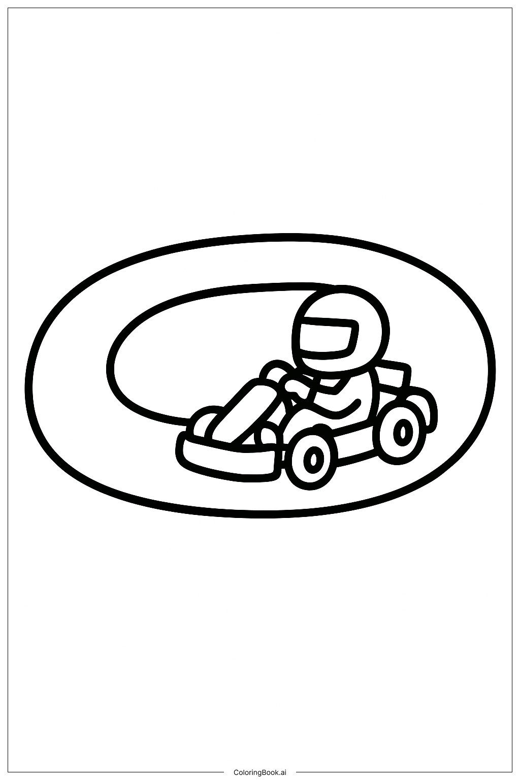  Mario Kart Winziger Rennkurs Ausmalseite 