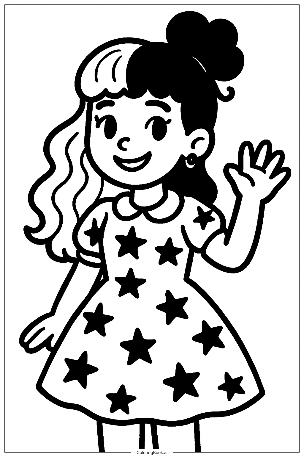  멜라니 마르티네즈 색칠공부 페이지 