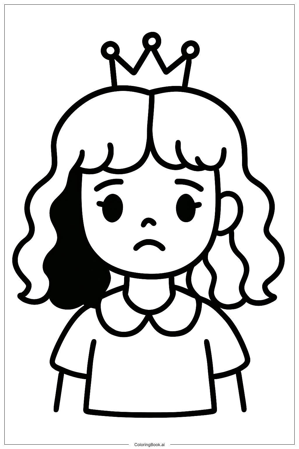 Melanie Martinez 小皇冠著色頁