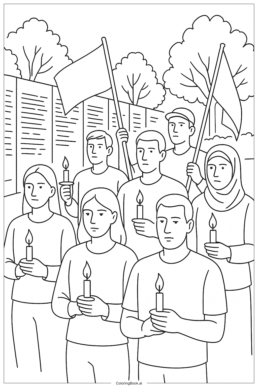 Lễ thắp nến tưởng niệm Ngày Chiến sĩ Hy sinh