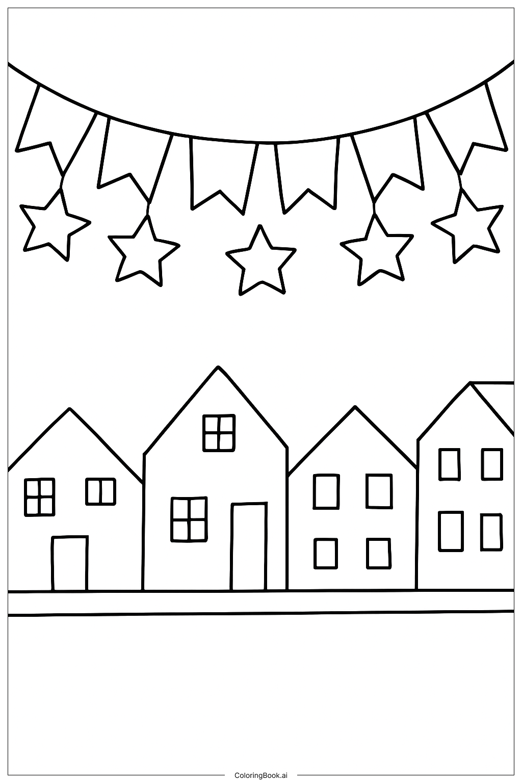  Trang tô màu Biểu ngữ Sao Ngày Tưởng niệm 