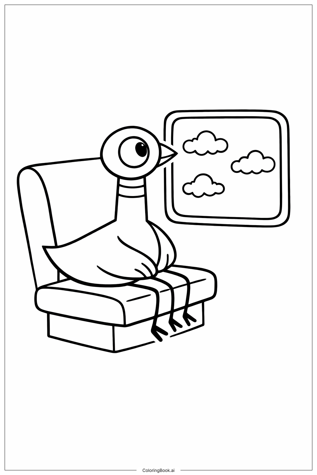 Mo Willems Paloma en el Tren