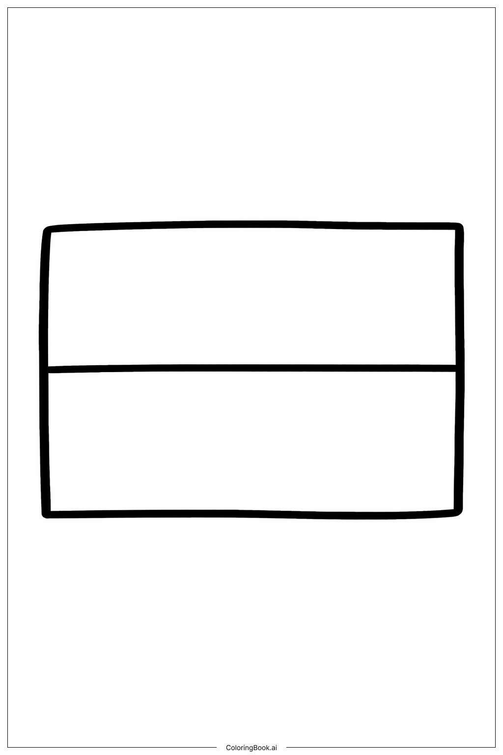  Trang tô màu Cờ Monaco Dải Sọc Lớn 