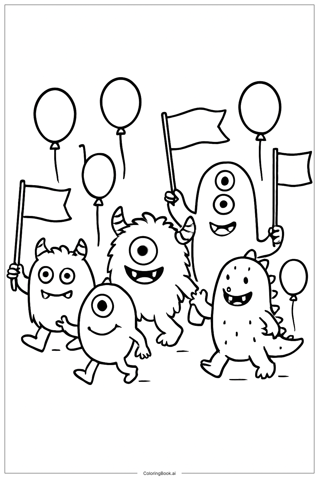 Monster and Friends Parade