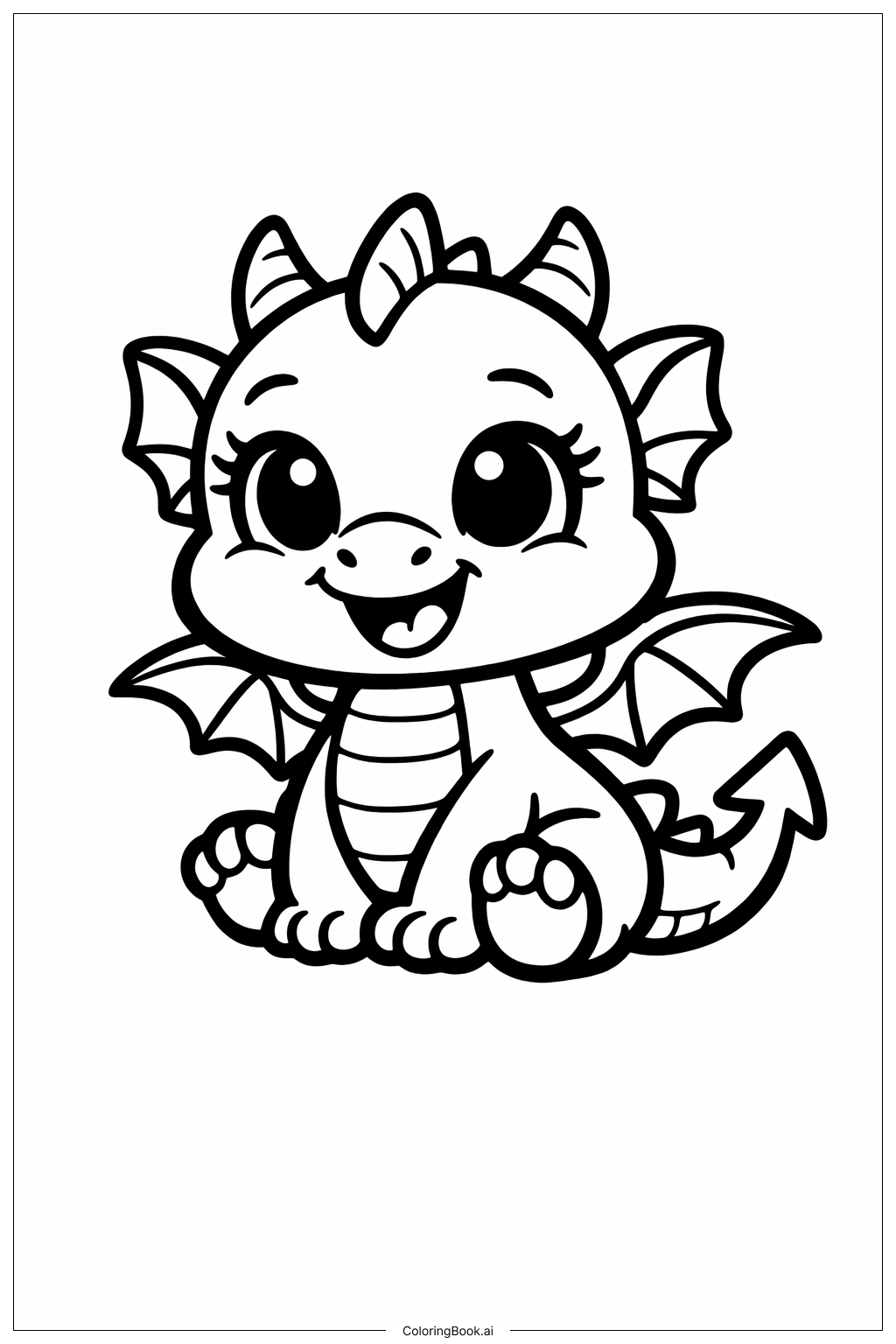  Trang tô màu Rồng Bé Monster High 