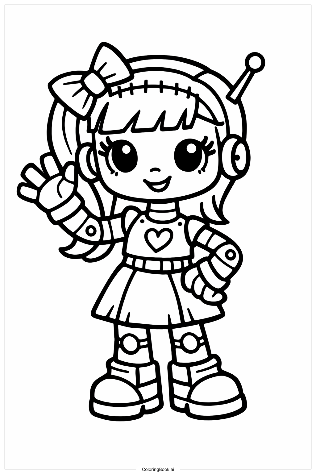 Monster High Robot Bé Nhỏ