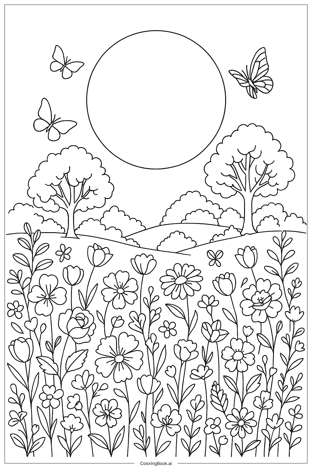 Cảnh Vườn Trăng