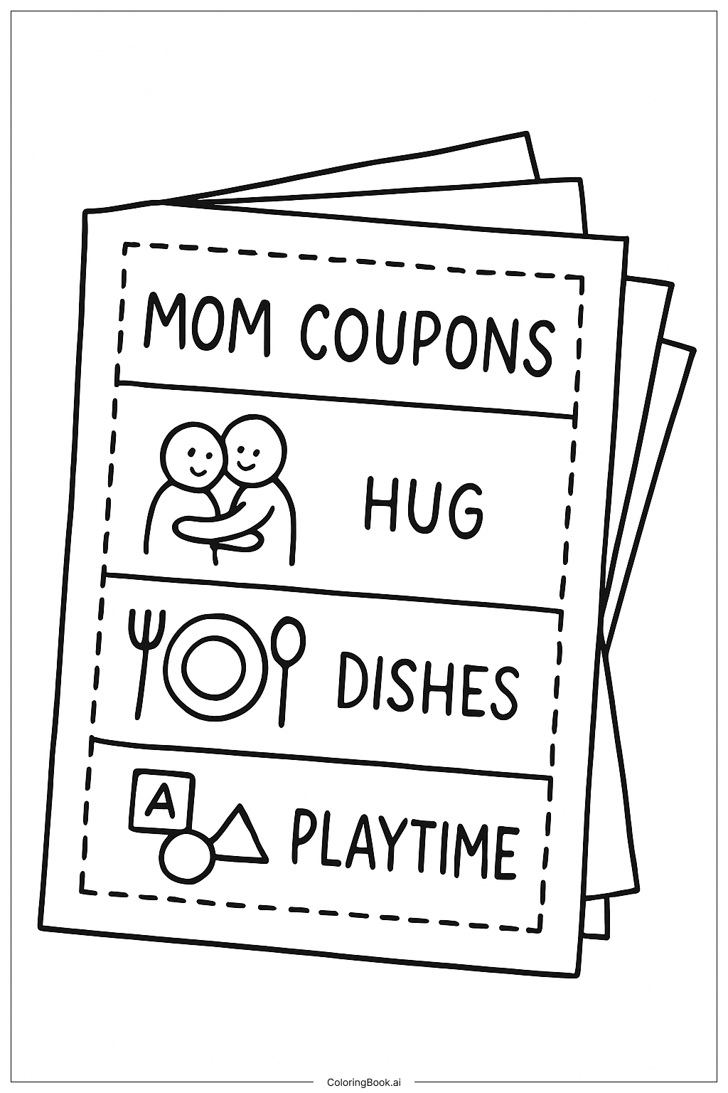 Mother's Day Coupon Book