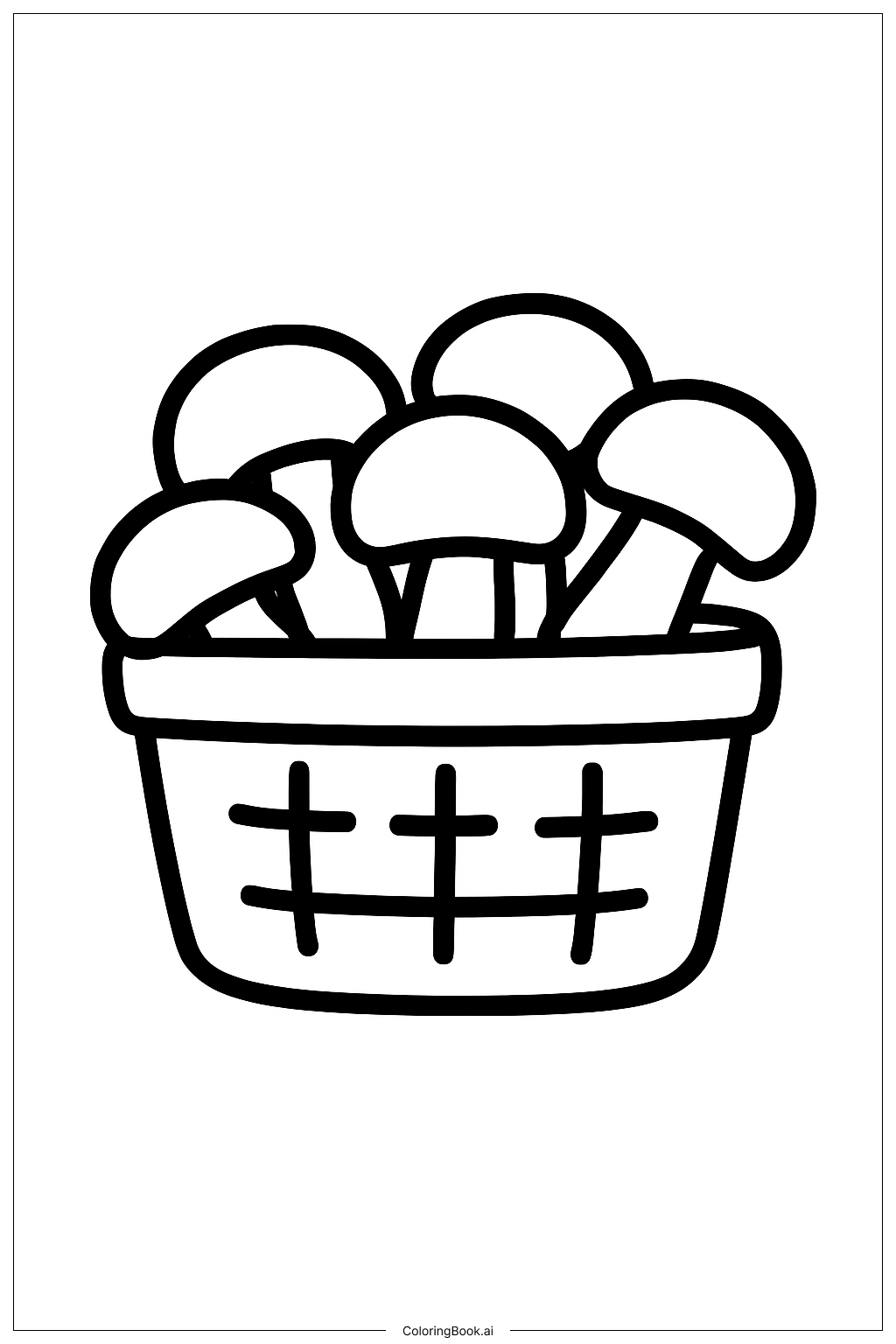 Racimo de hongos de otoño