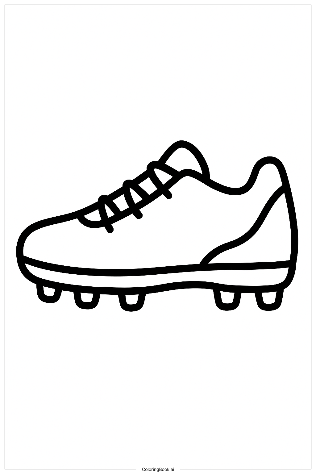 NFL 大釘鞋著色頁