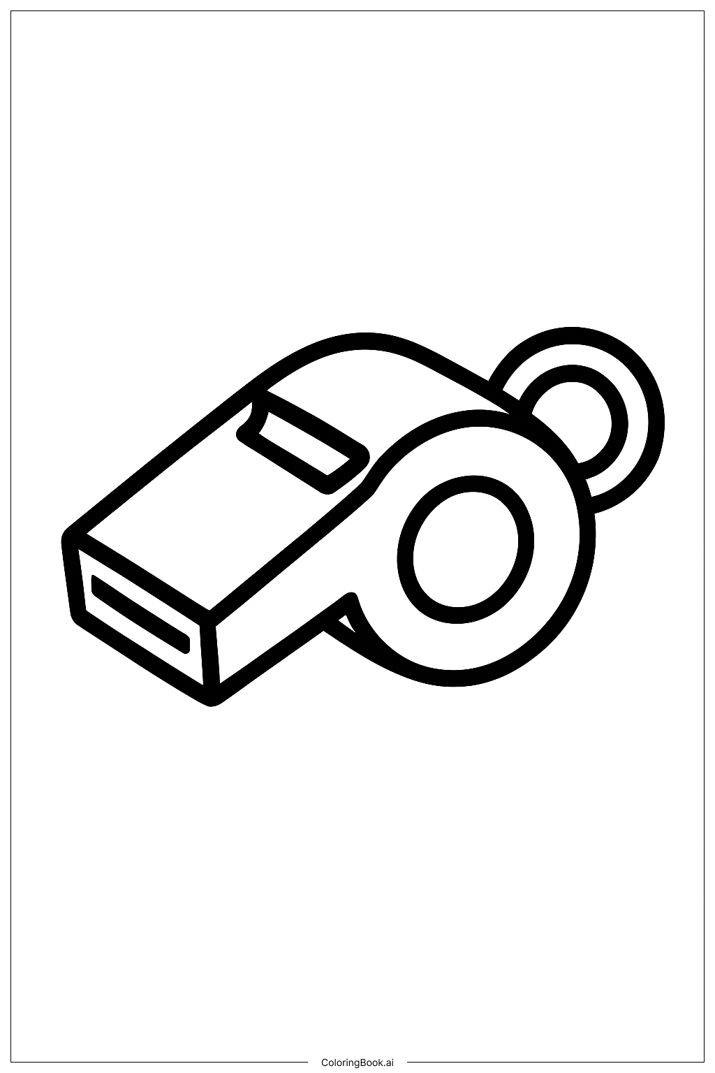 NFL 大哨子著色頁