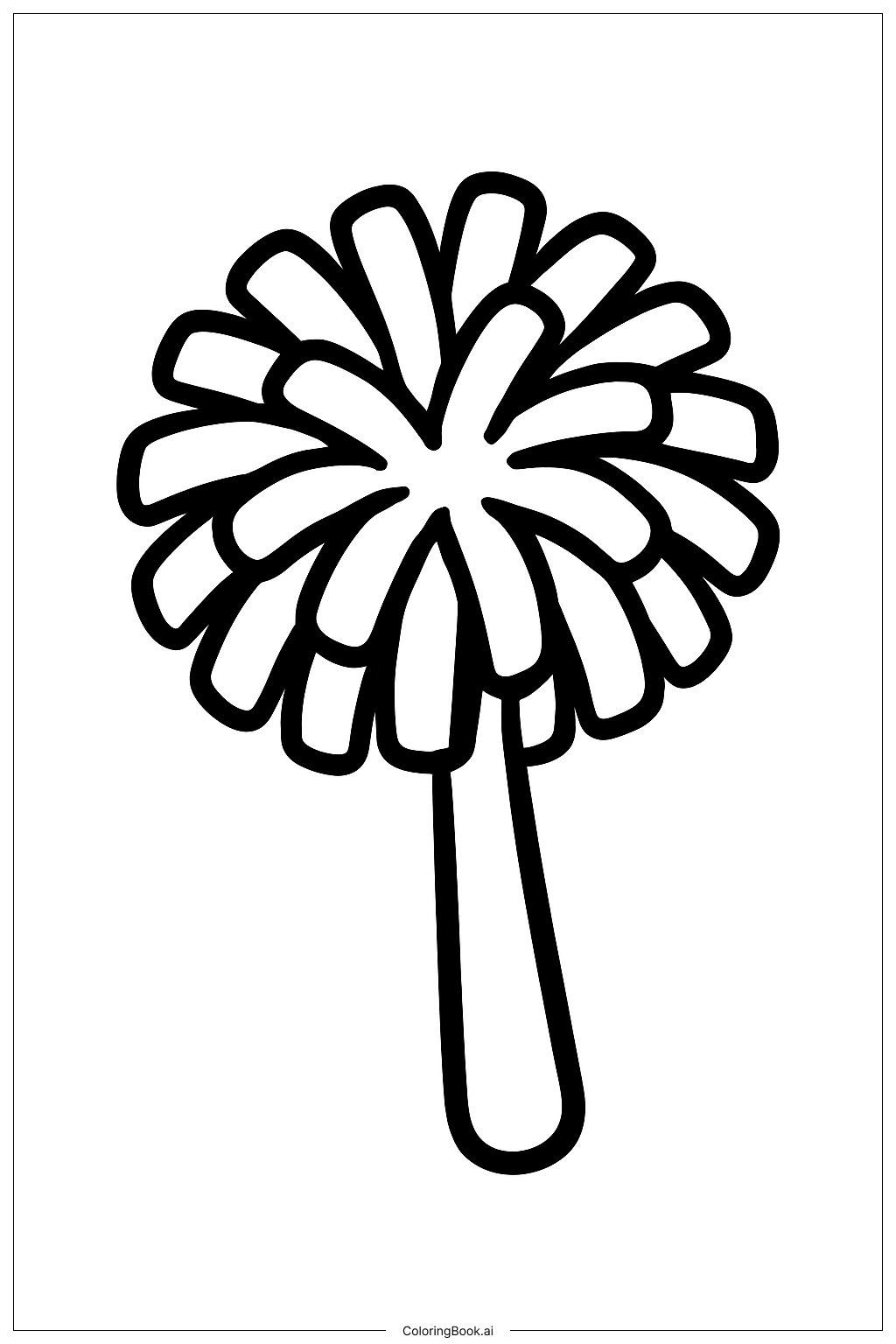 NFL 啦啦隊大毛球著色頁