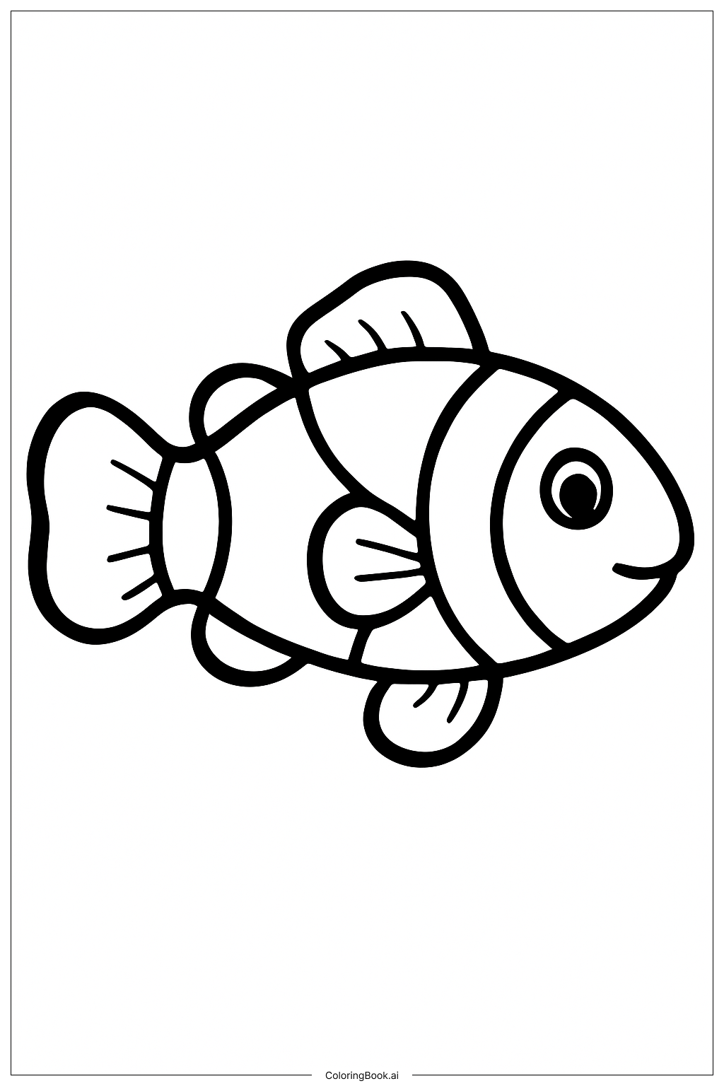 Ocean Animals Little Clownfish