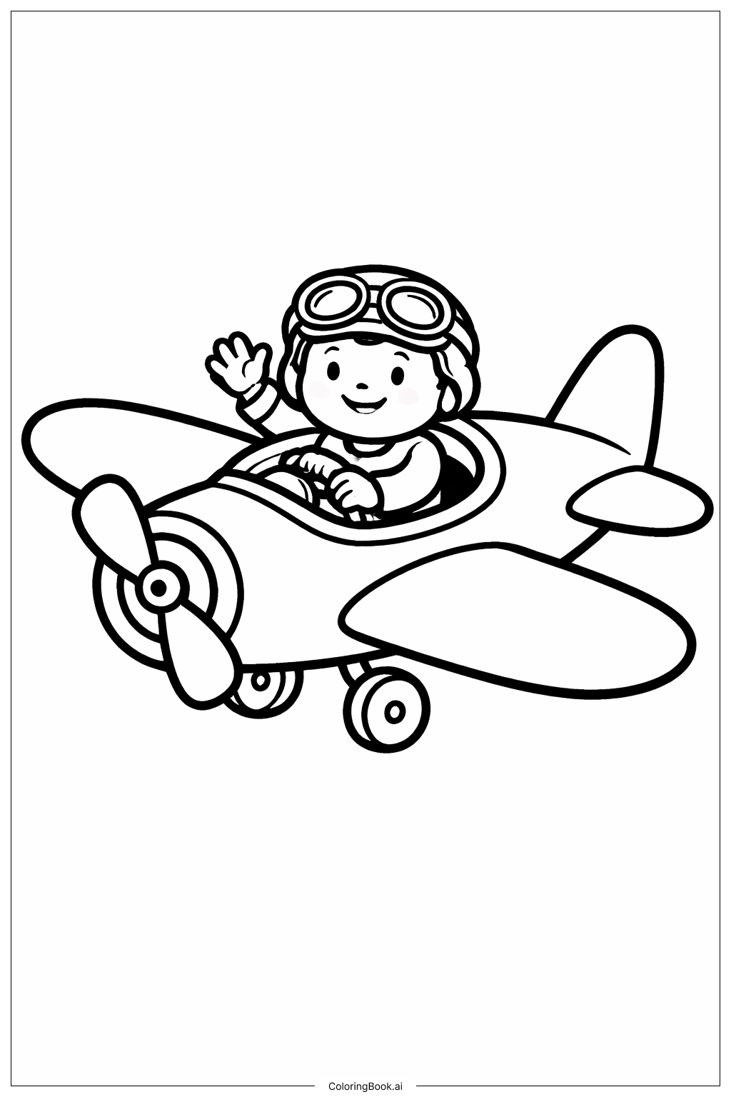  Oh Die Orte, Die Du Besuchen Wirst Kleines Flugzeug Ausmalseite 