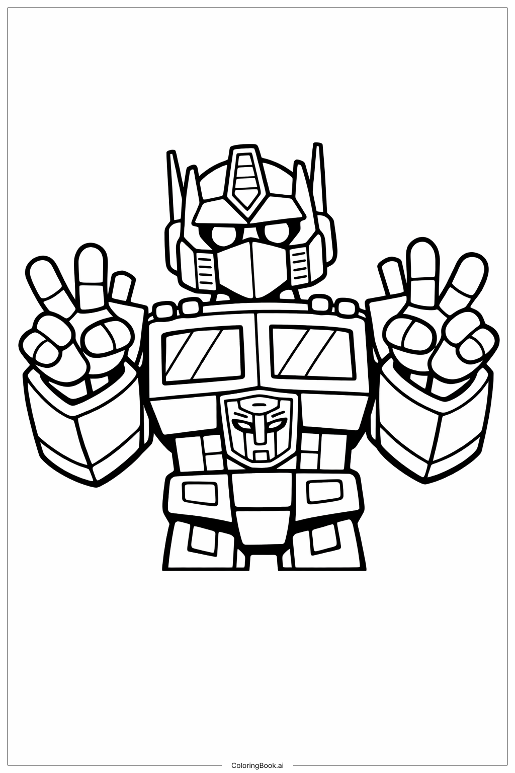 Cử Chỉ Thân Thiện của Optimus Prime