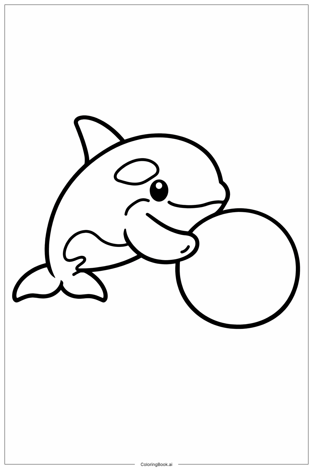  Trang tô màu Cá Giải Hơi Chơi Bóng 