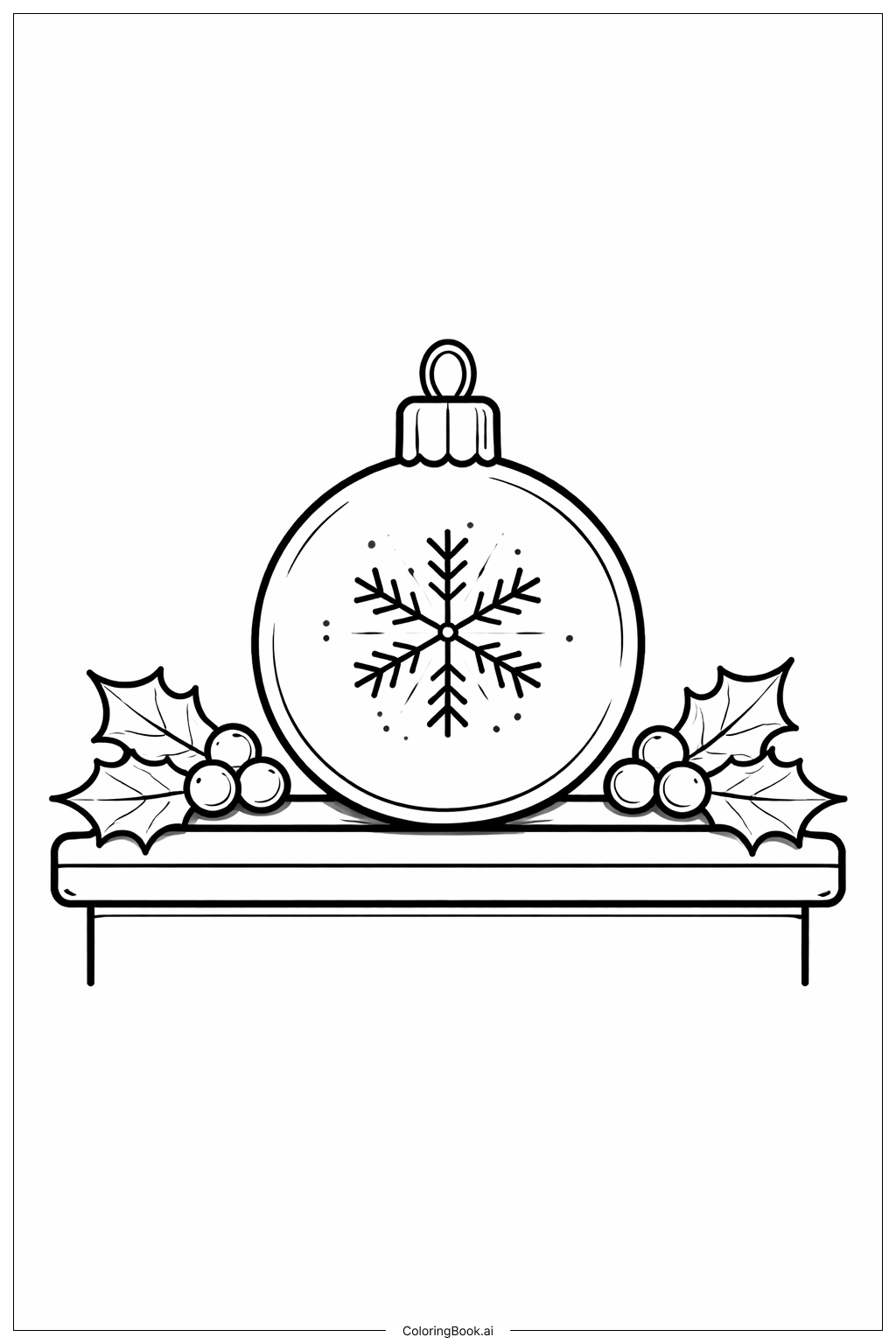 Ornament am Kaminsims