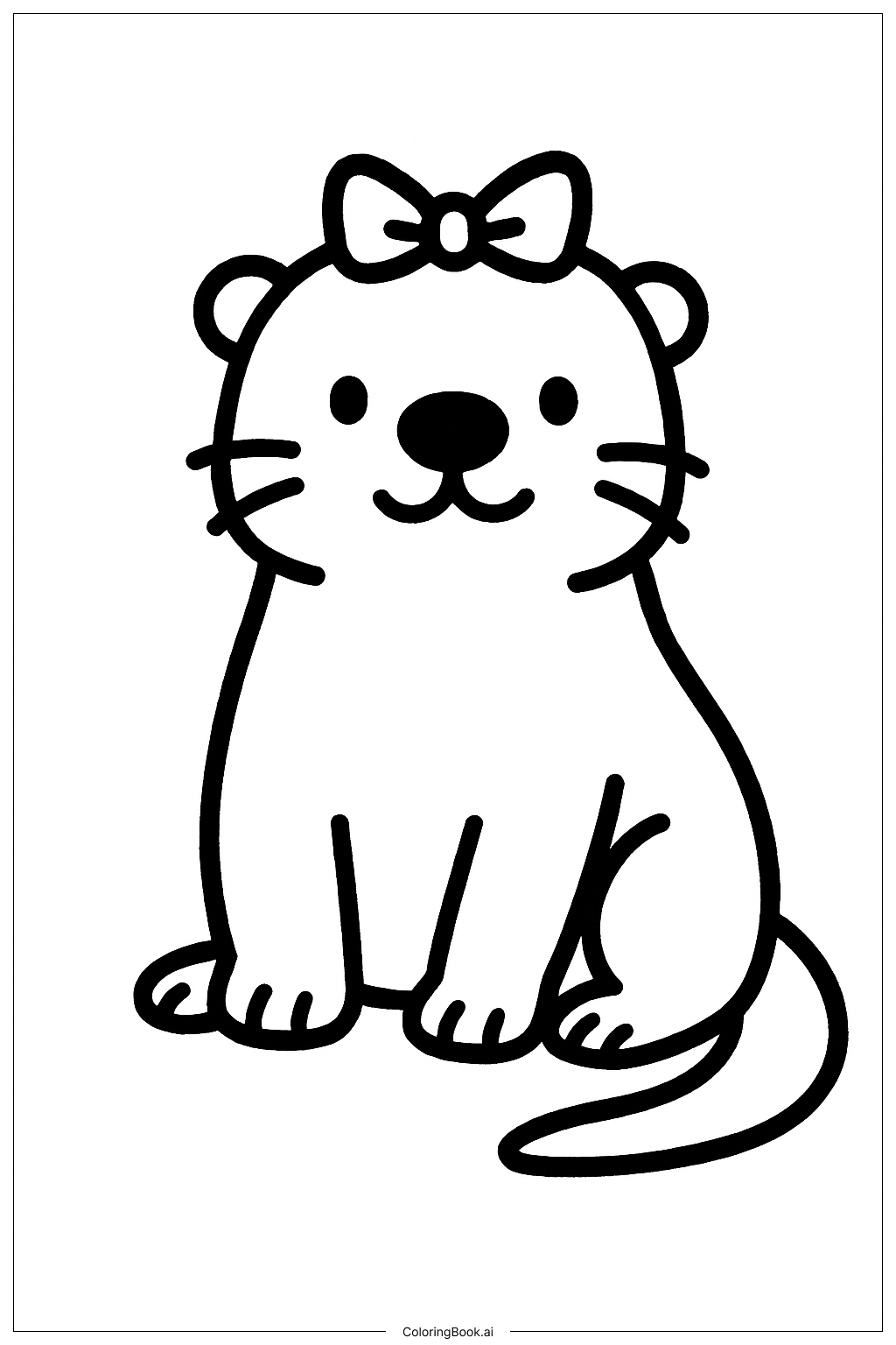  Trang tô màu Rái Cá 