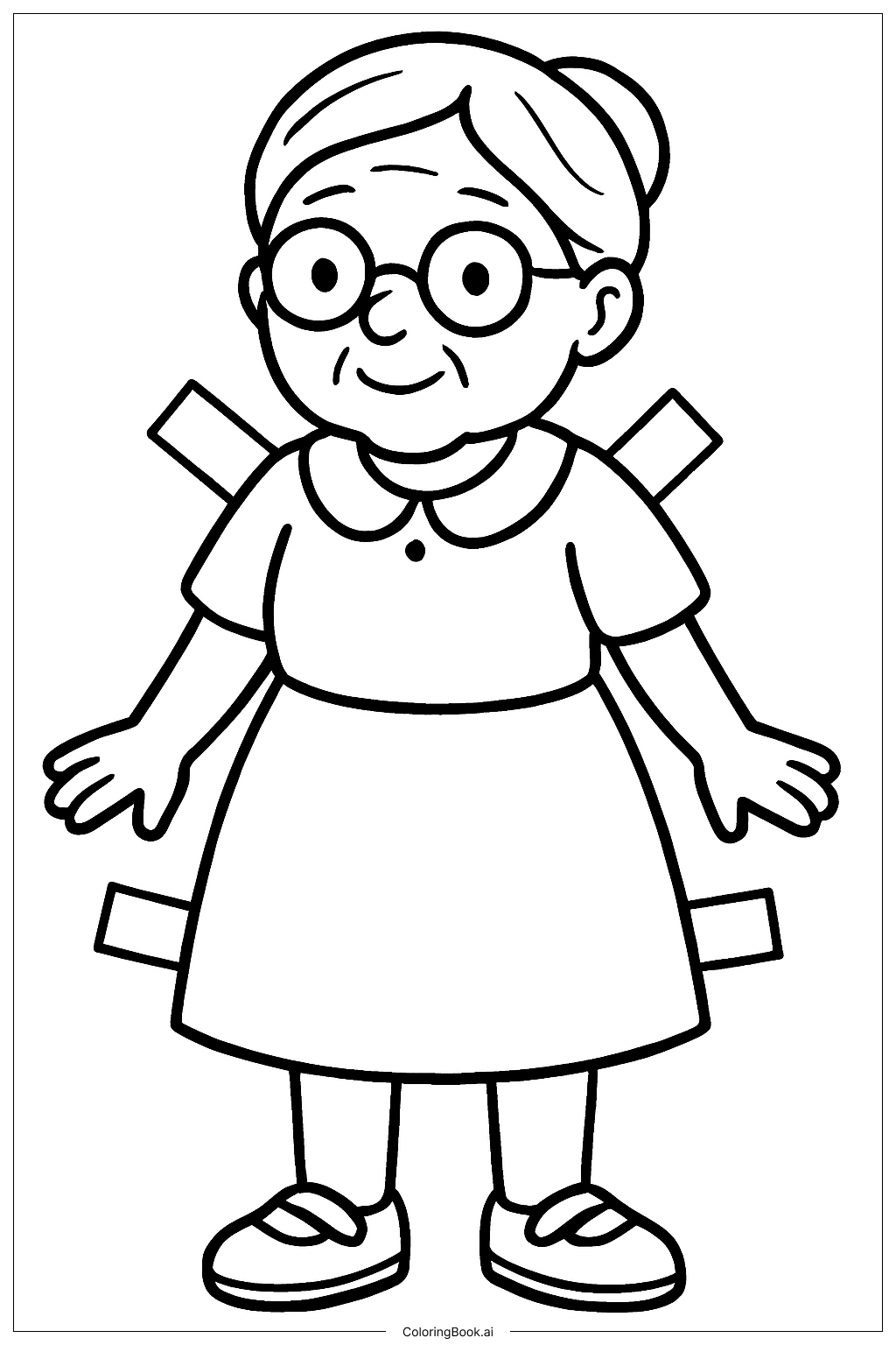 Búp Bê Giấy Bà Ngoại