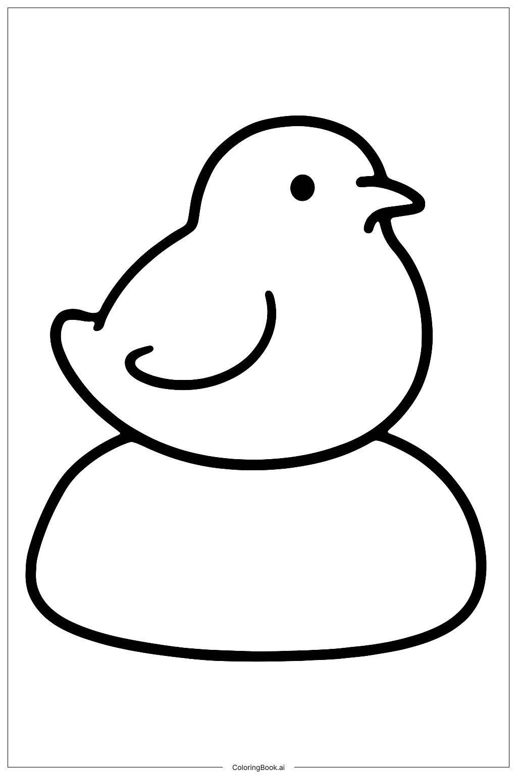 Chú Gà Non Trên Đá