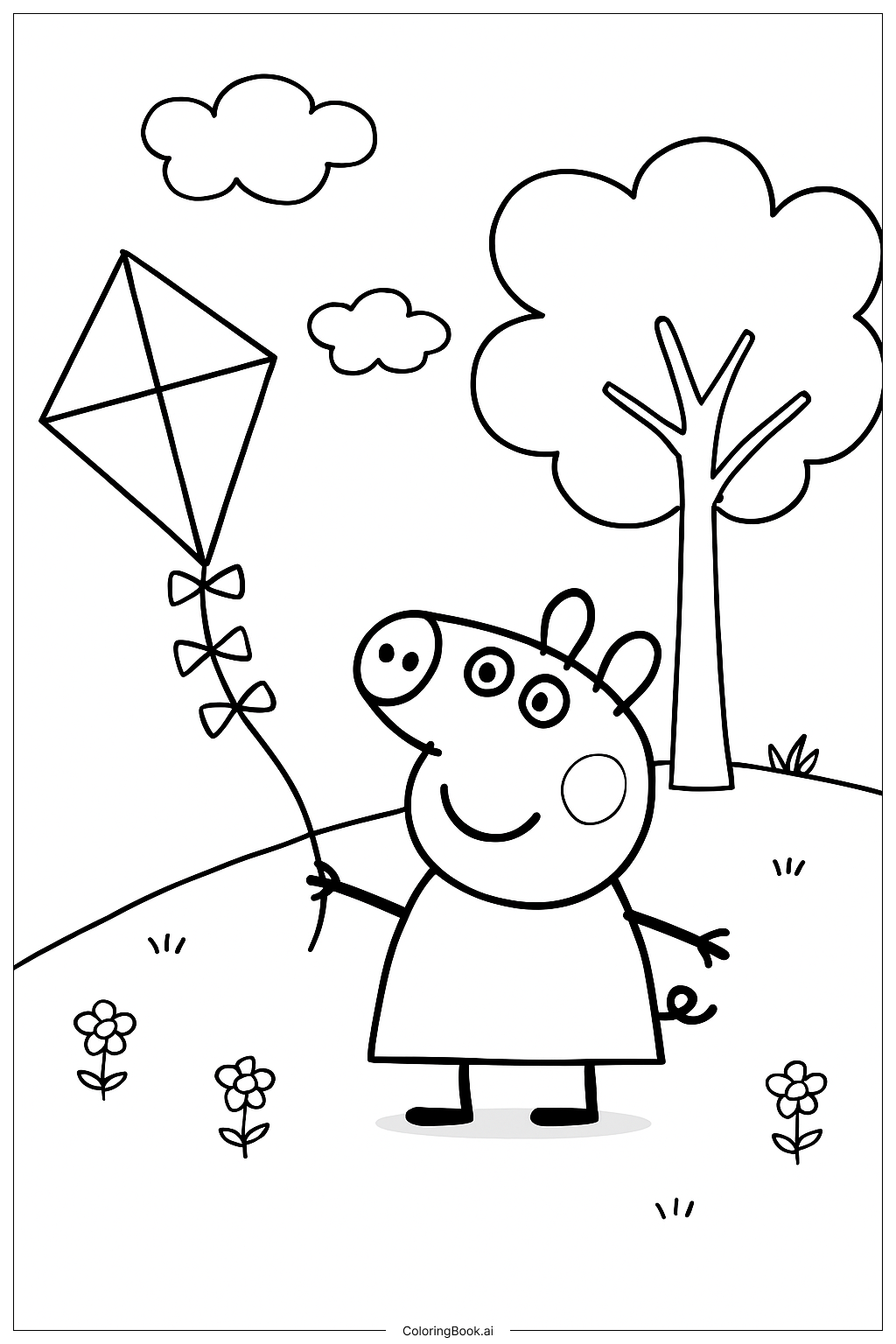 ペッパピッグ たこあげ