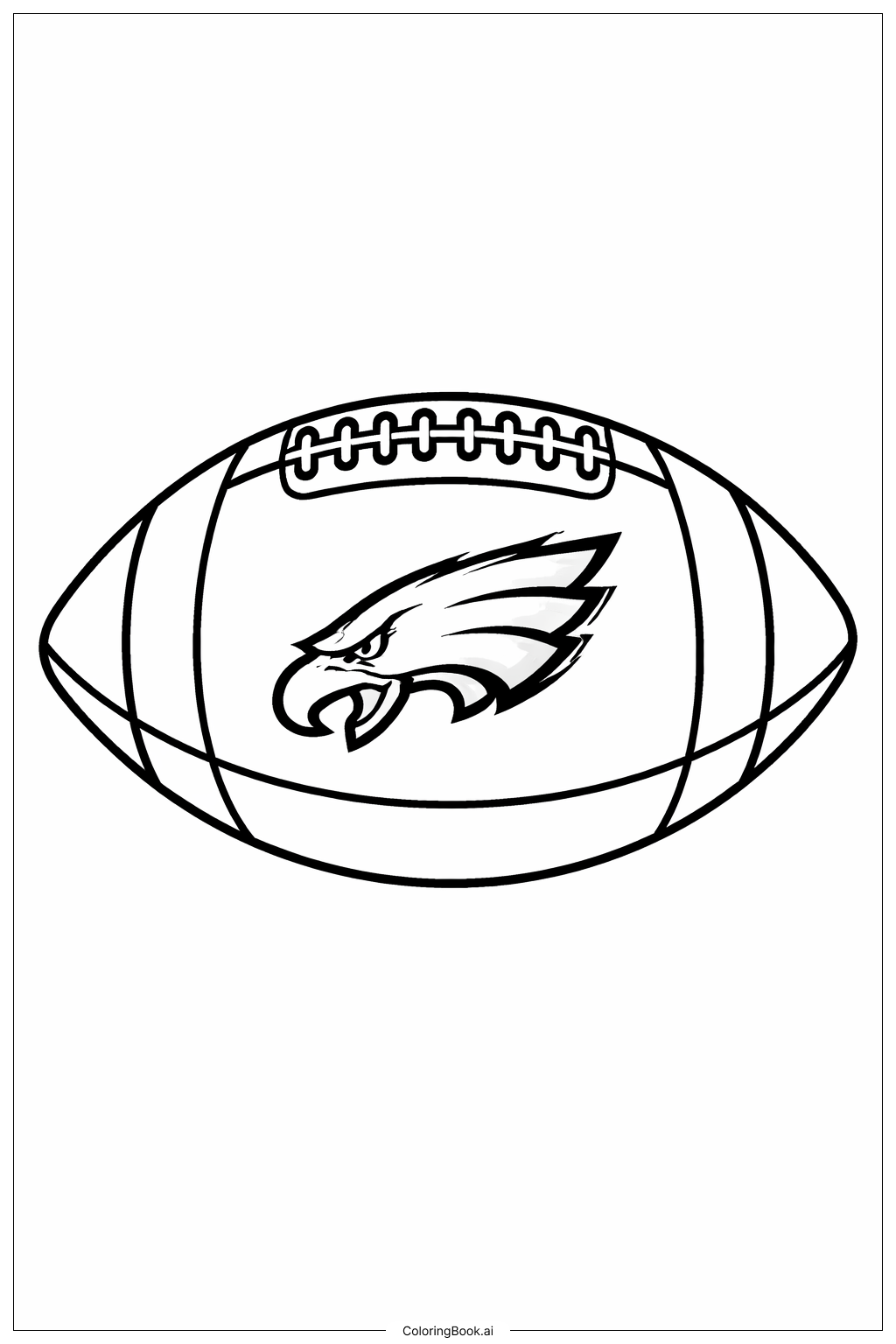  費城老鷹隊著色頁 