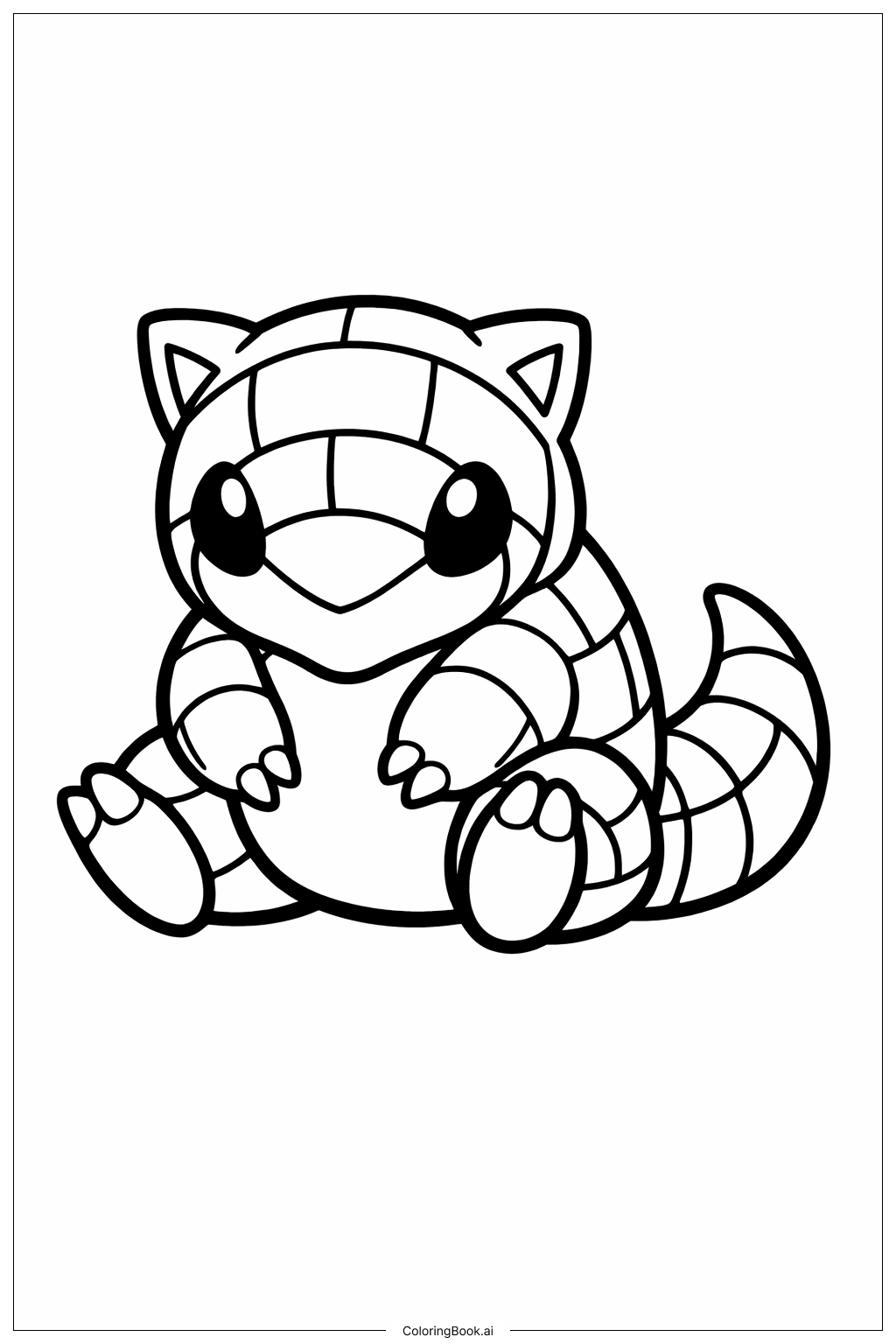  Pokemon Coloring Page 