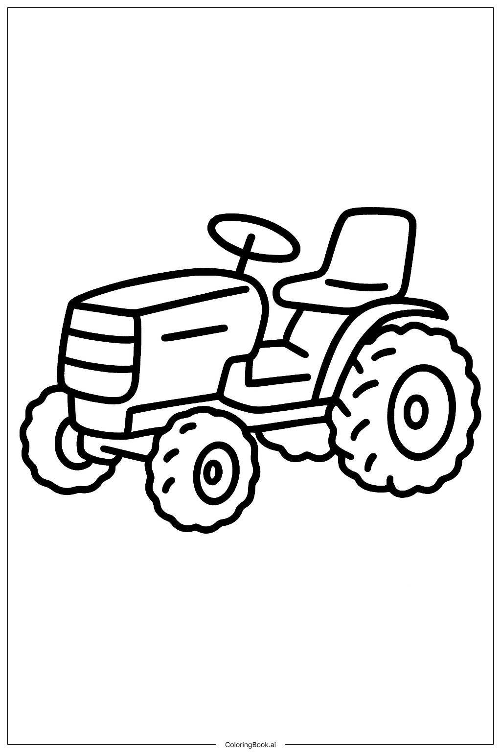 프로토타입 정원 트랙터