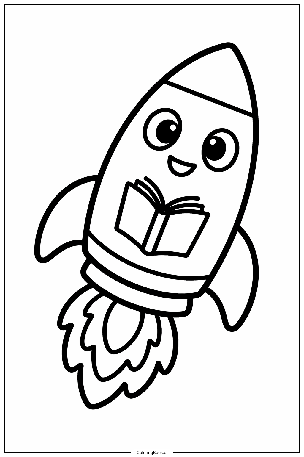 Trang tô màu Tên lửa Đọc sách Khắp nước Mỹ