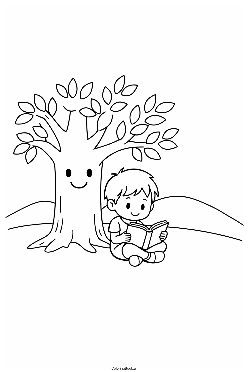 Trang tô màu Câu chuyện Đọc xuyên Quốc gia Mỹ