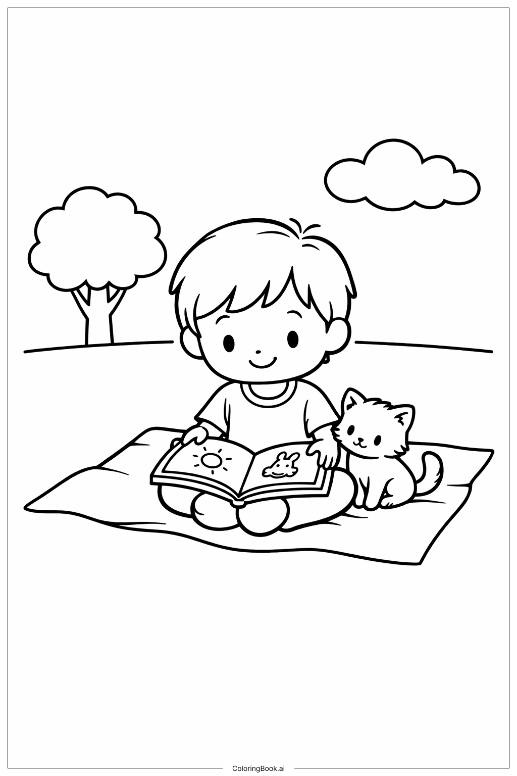  Página para colorear de Hora de contar la historia de la resurrección 