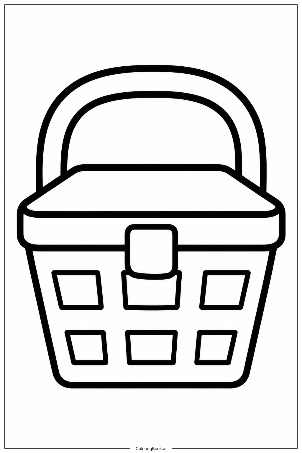 Roblox Picknickkorb Ausmalseite