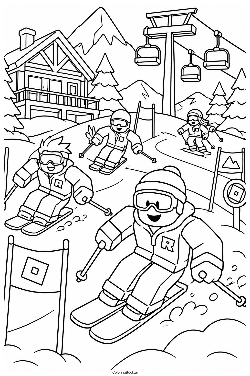 roblox Coloring Page