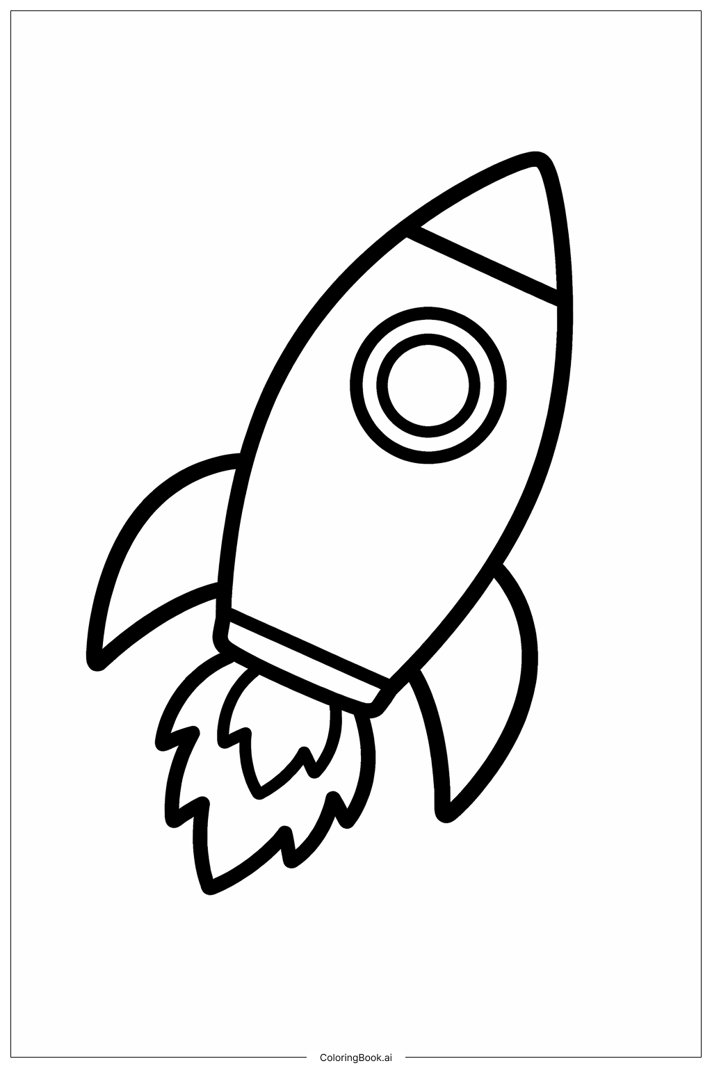 火箭船簡單輪廓