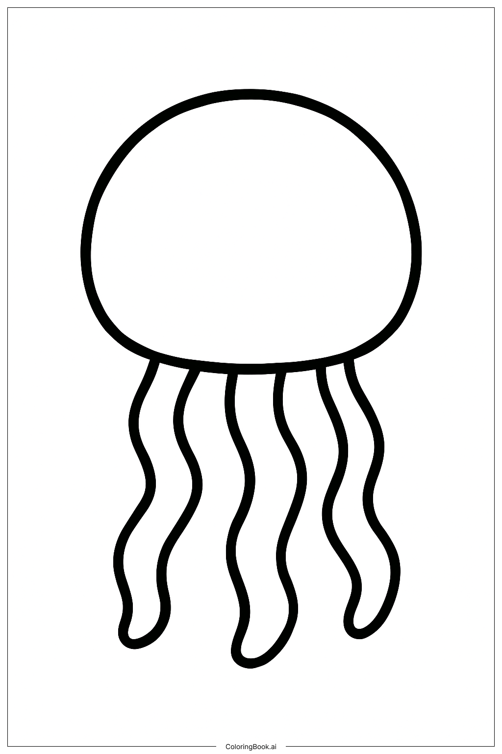  Página para colorear de Medusa 