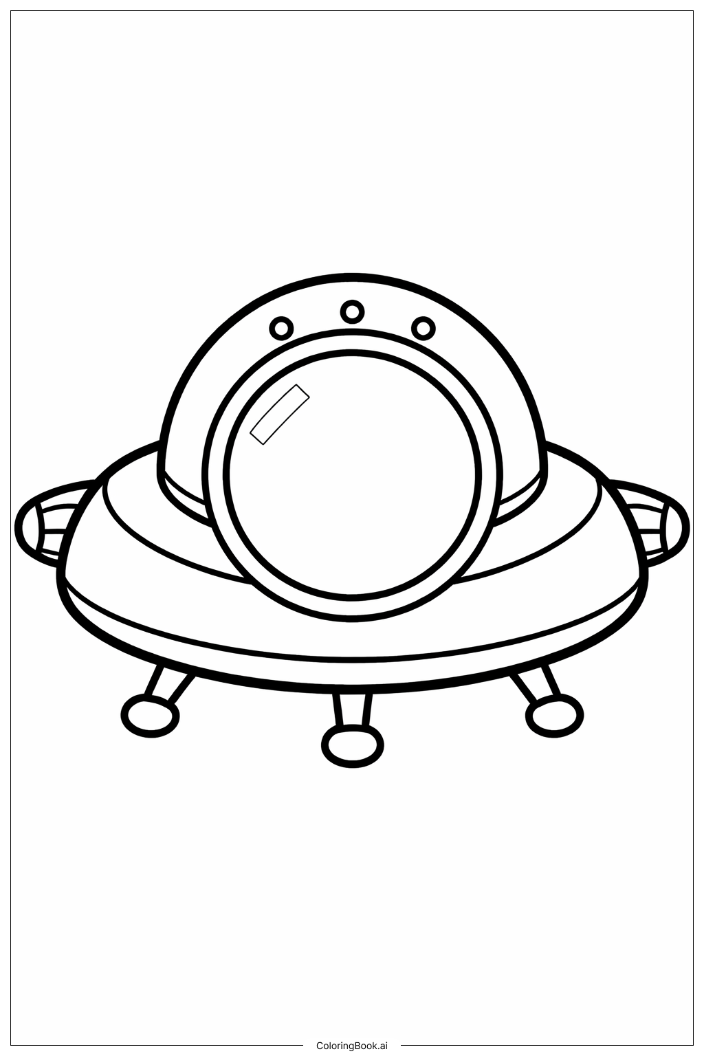 Vaisseau Spatial à Fenêtre Ronde