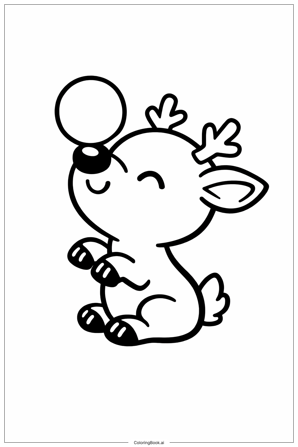 Rudolph Balancing Ball