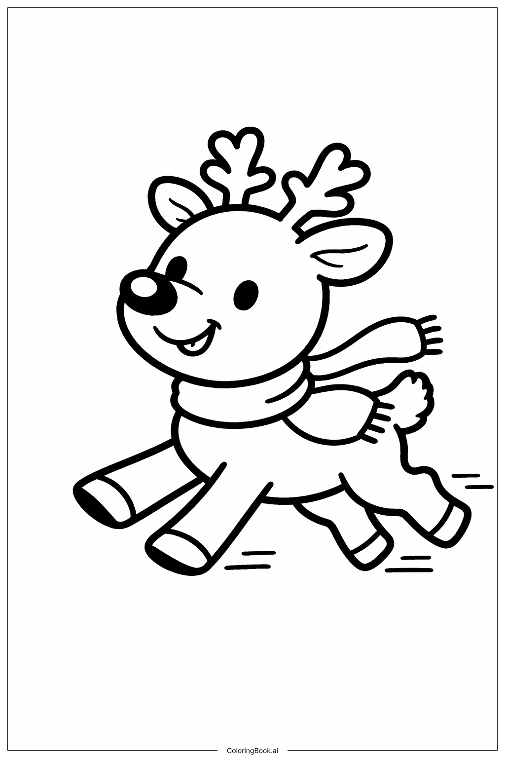 Rudolph Running Fast