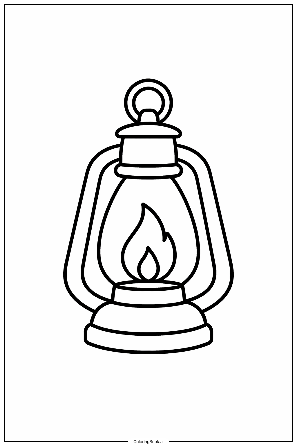  Gruselige kleine Halloween-Laterne Ausmalseite 